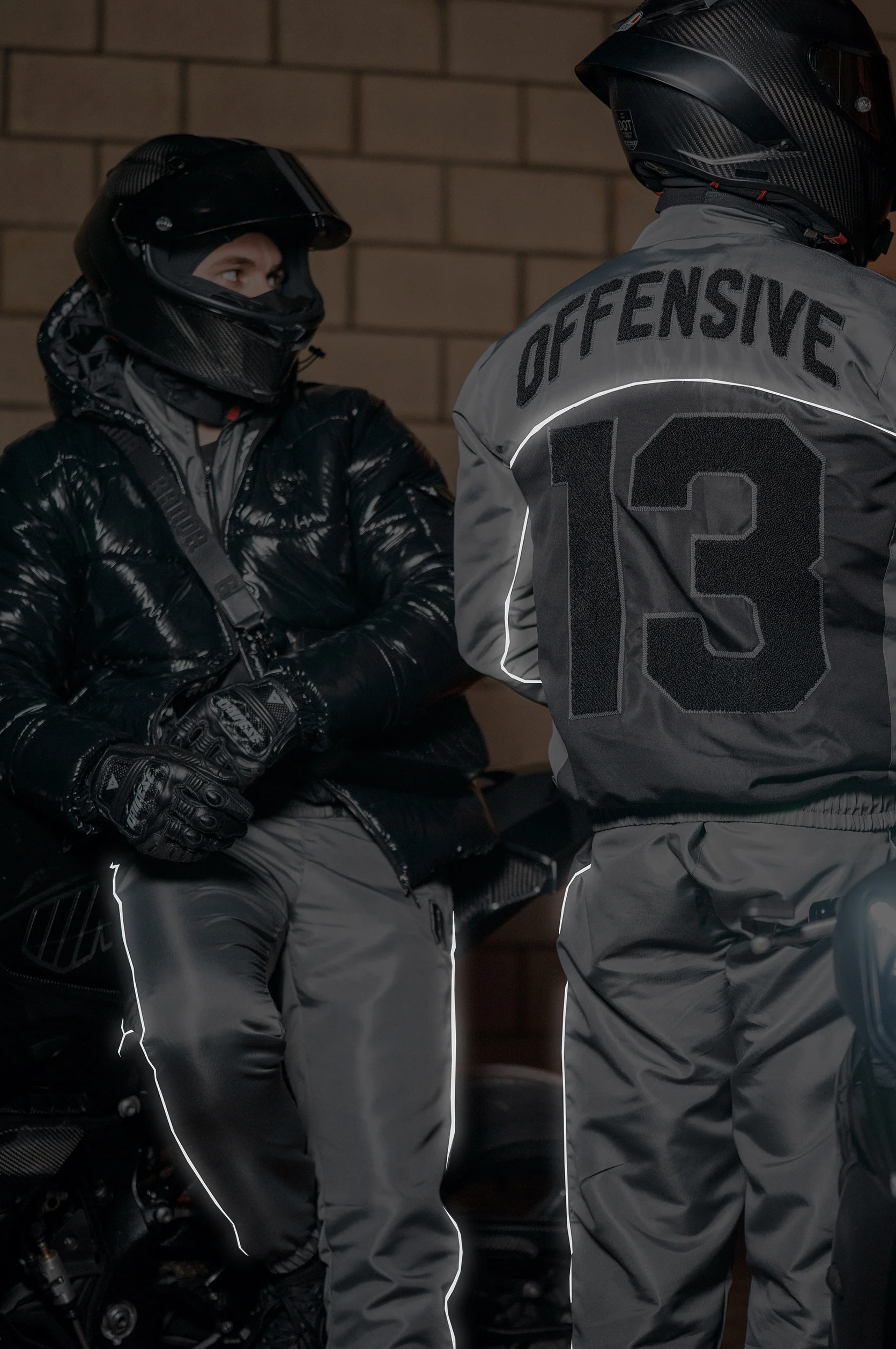 GREY SHIELD REFLECTIVE TRACKSUIT - Image 11