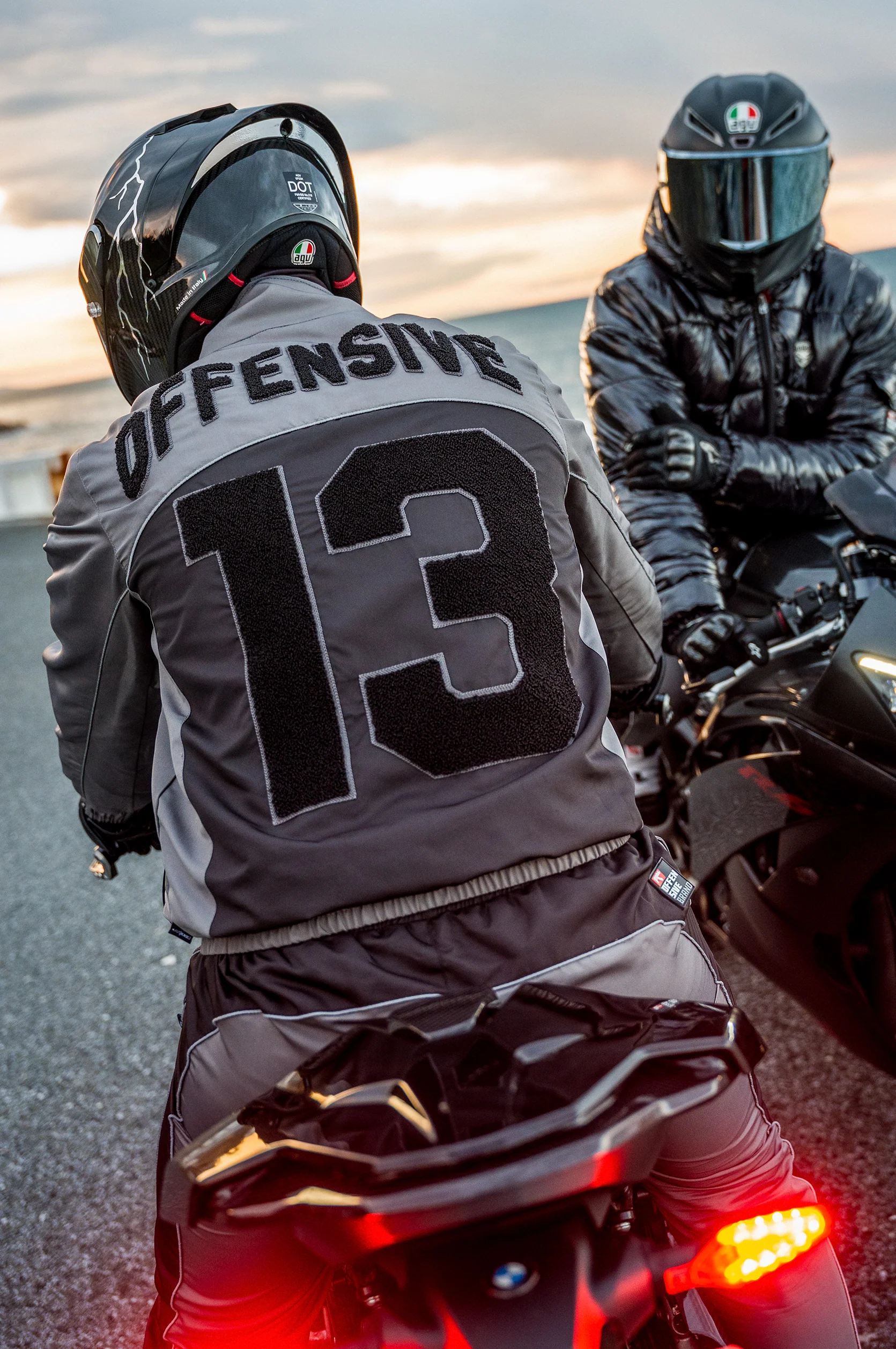 GREY SHIELD REFLECTIVE TRACKSUIT - Image 7