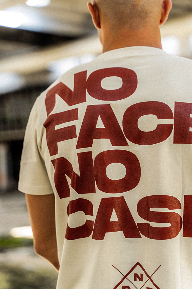 NO FACE NO CASE [BEIDGE] T-SHIRT - Image 6