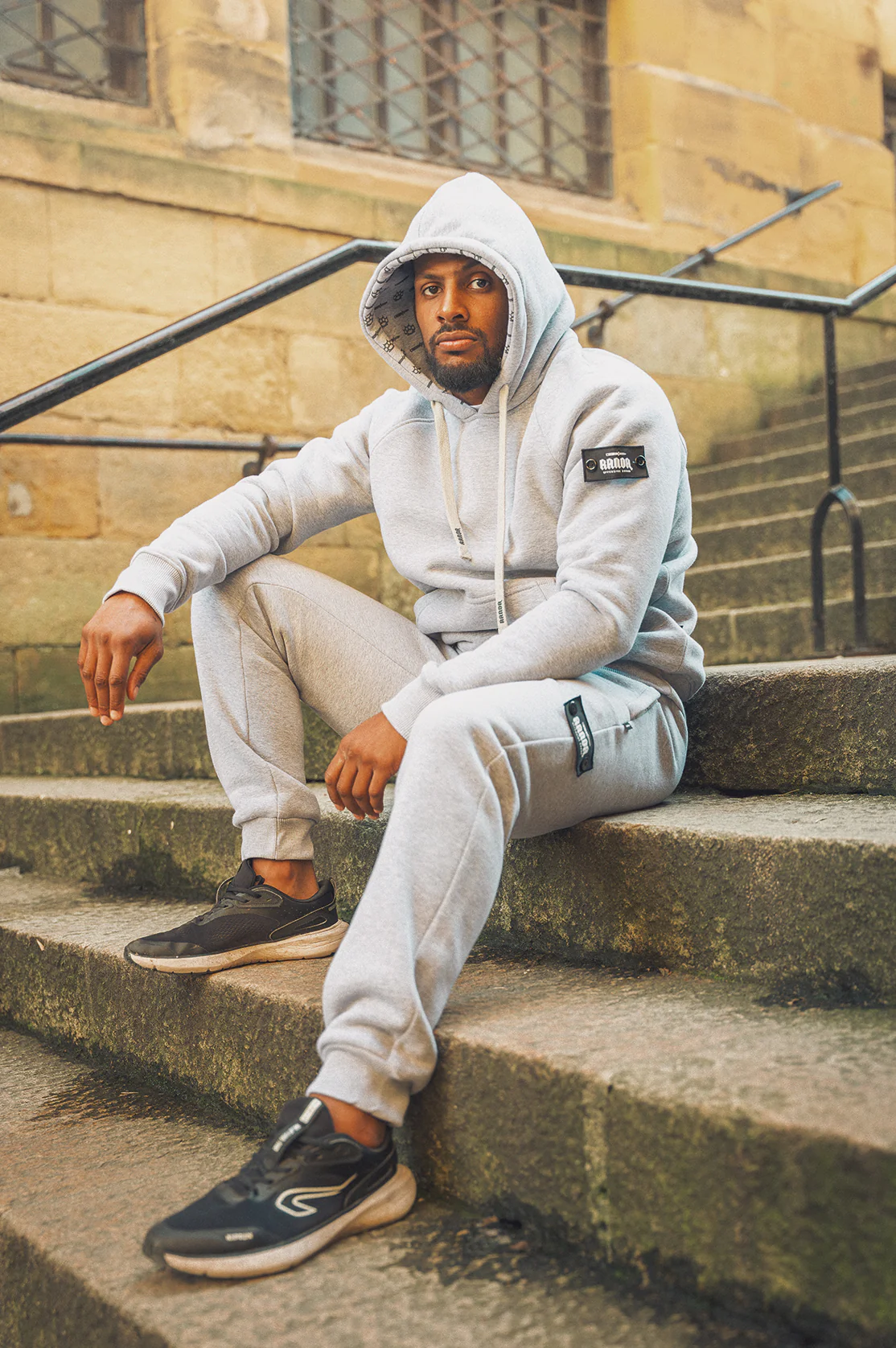 OG ACTION BALACLAVA TRACKSUIT HEATHER GREY - Image 10