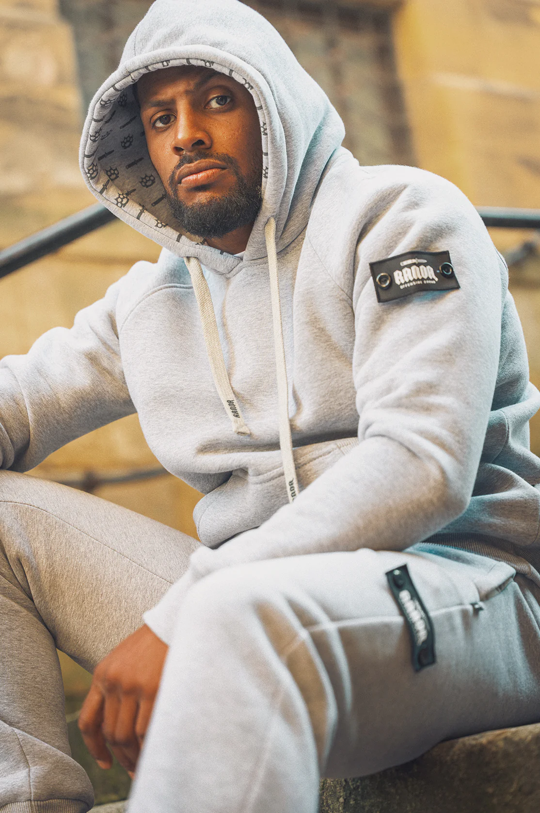 OG ACTION BALACLAVA TRACKSUIT HEATHER GREY - Image 5