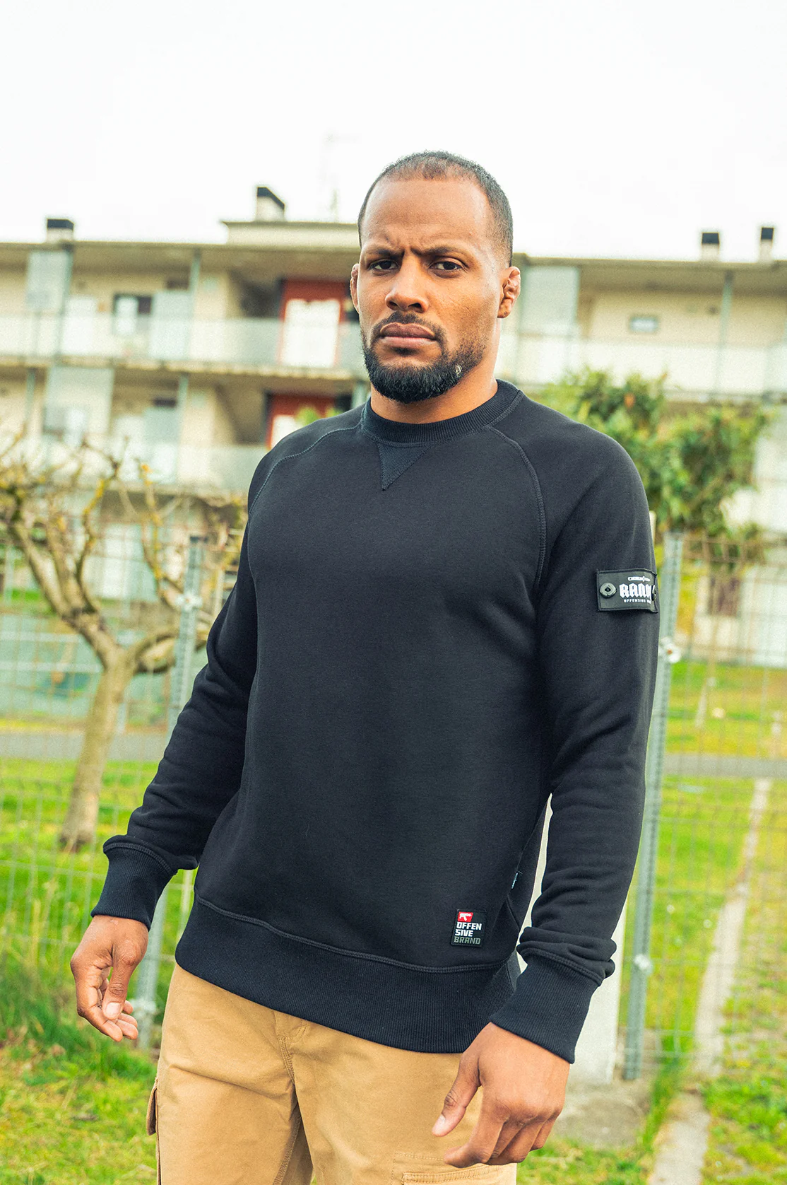 OG ACTION SWEATSHIRT BLACK - Image 4