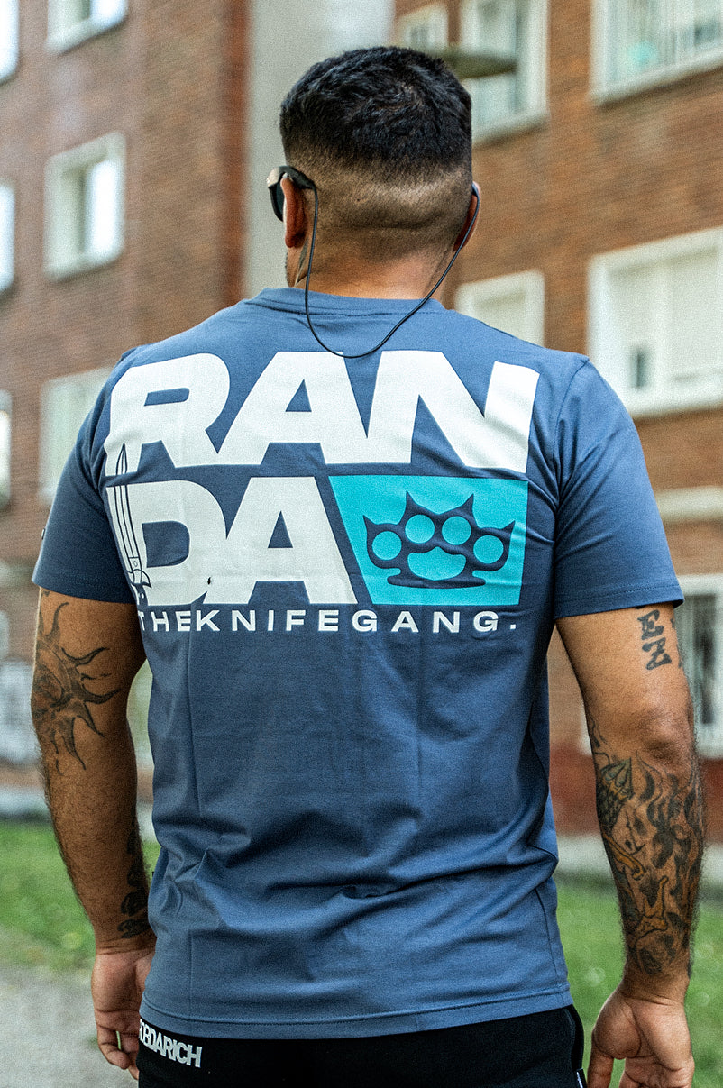 THE KNIFE GANG [COOL GREY] T-SHIRT - Image 3