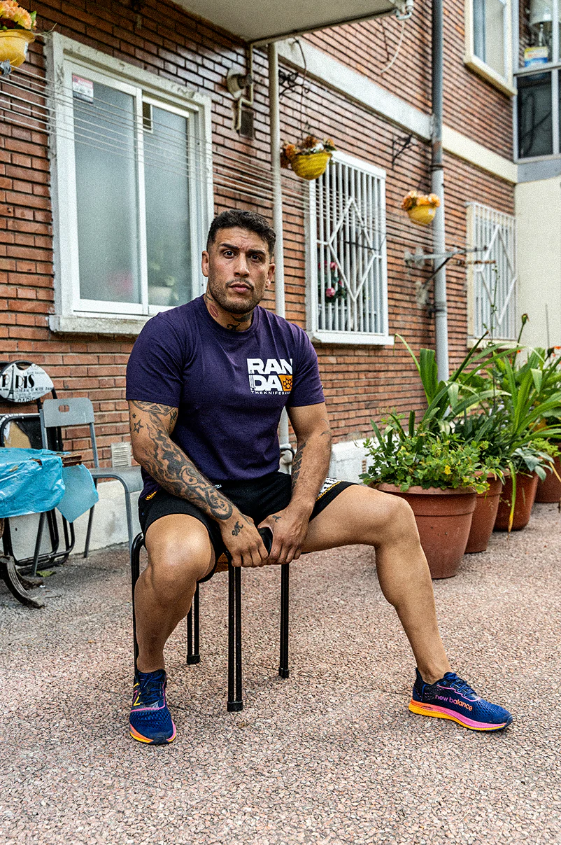 THE KNIFE GANG [DARK PURPLE] T-SHIRT - Image 3