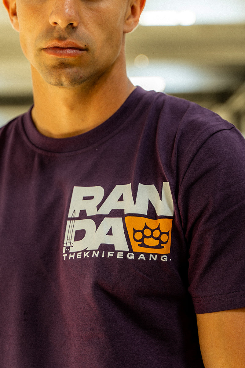 THE KNIFE GANG [DARK PURPLE] T-SHIRT - Image 6